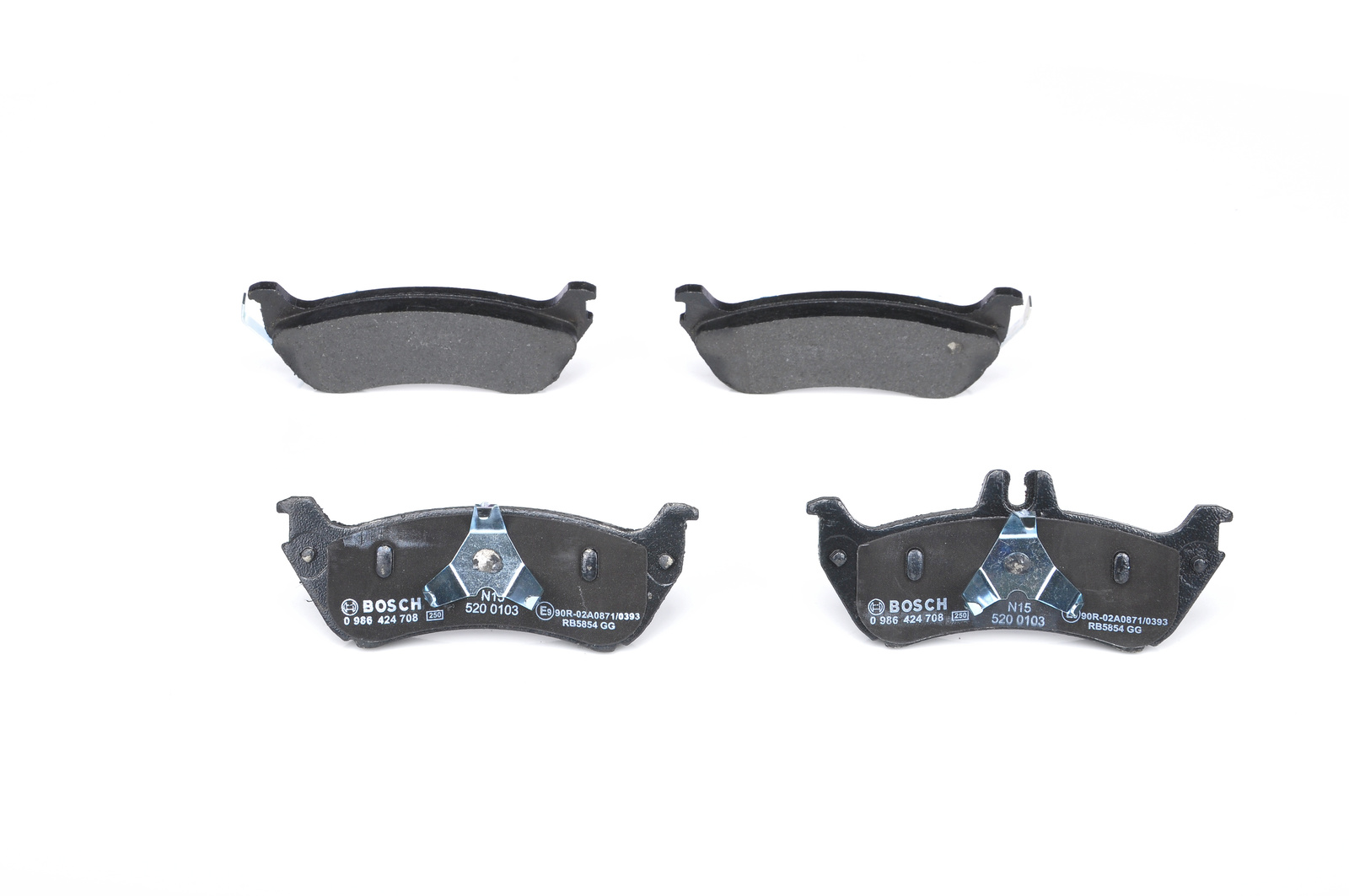 Mercedes W163 ML Fren Balatası Arka | BOSCH 0986424708