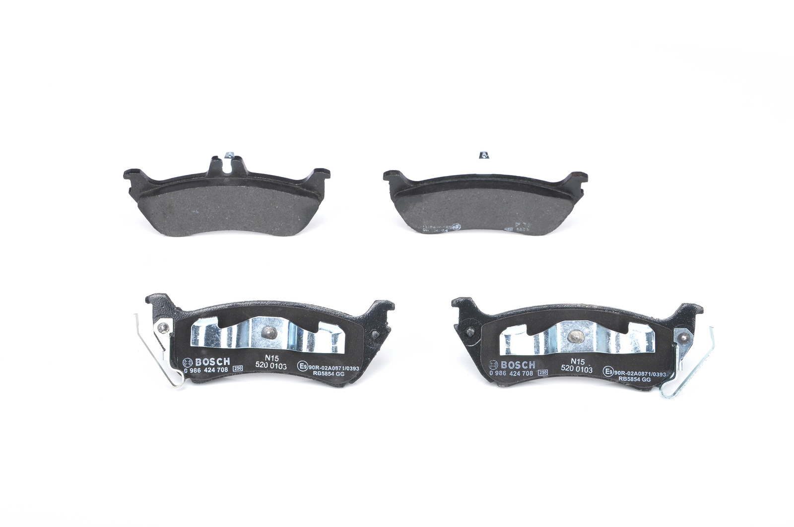 Mercedes W163 ML Fren Balatası Arka | BOSCH 0986424708