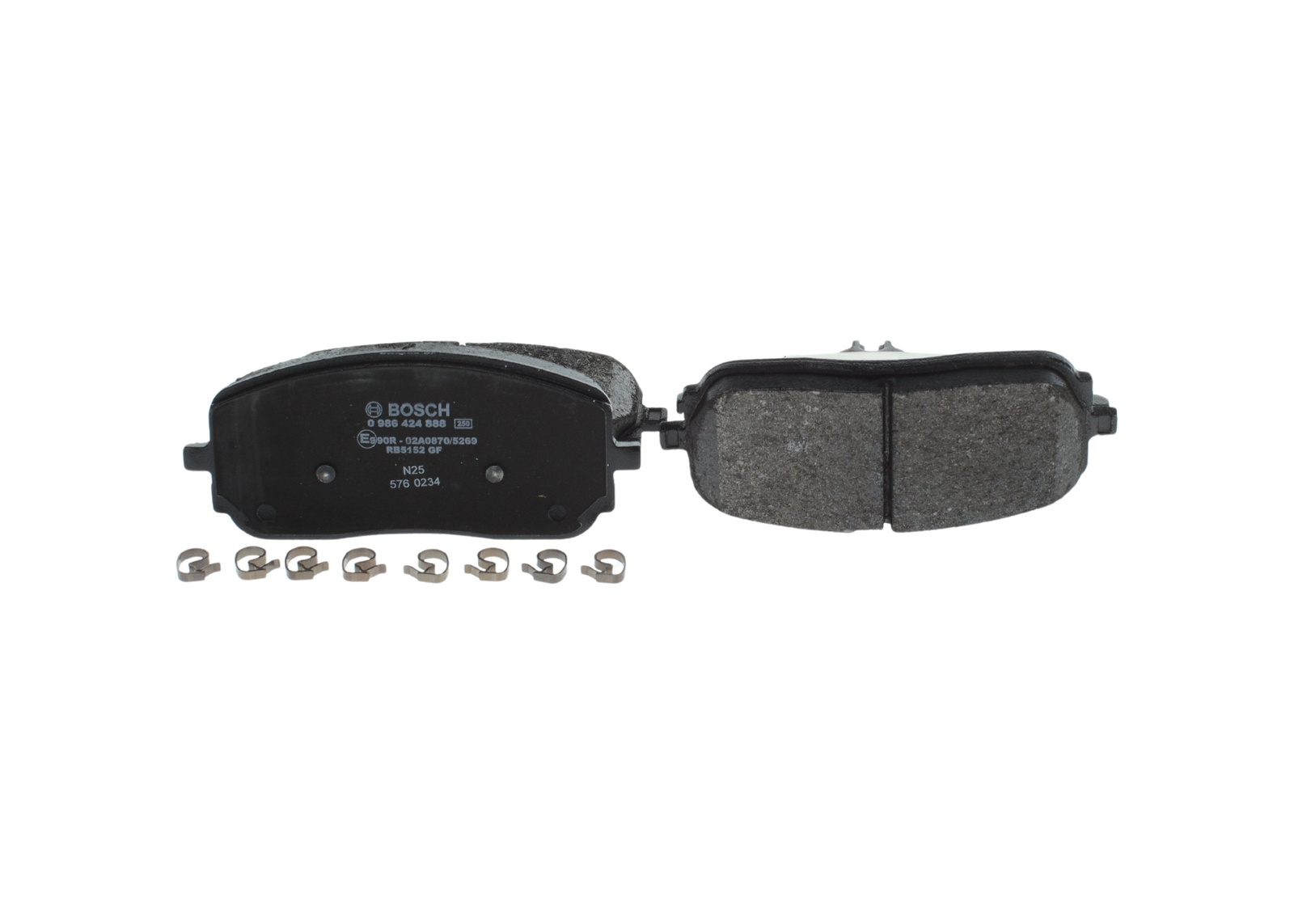 Mercedes W247 B 250 Fren Balatası Ön | BOSCH 0986424888