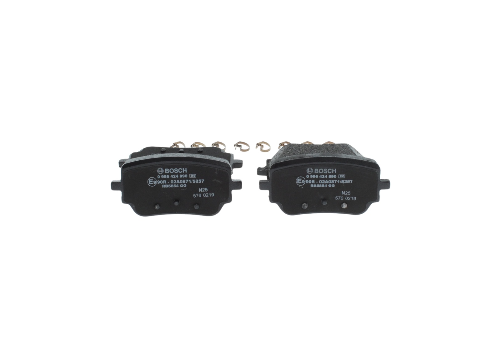Mercedes W177 A 160d Fren Balatası Arka | BOSCH 0986424890