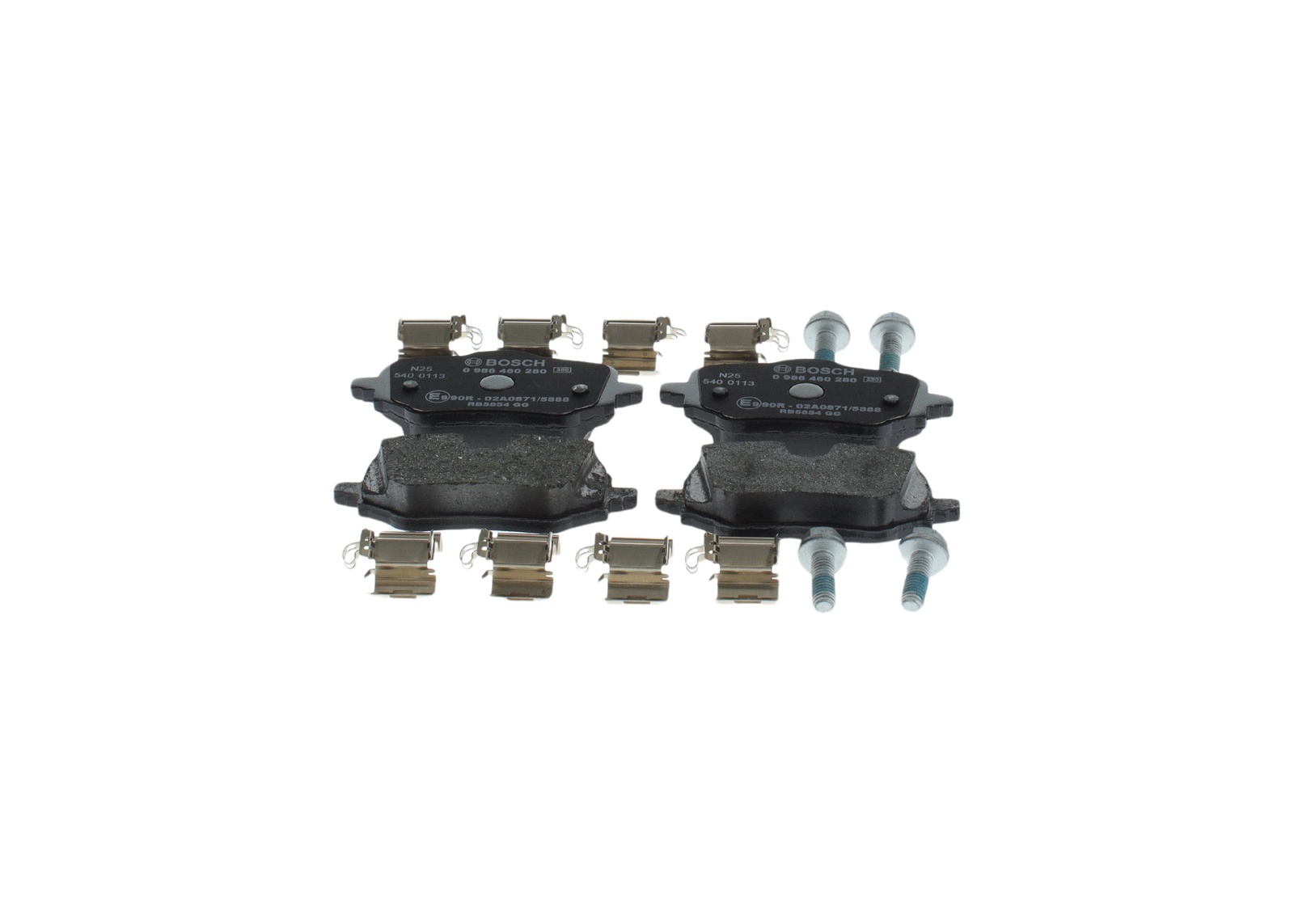 BMW F70 118 Fren Balatası Arka | BOSCH 0986460280