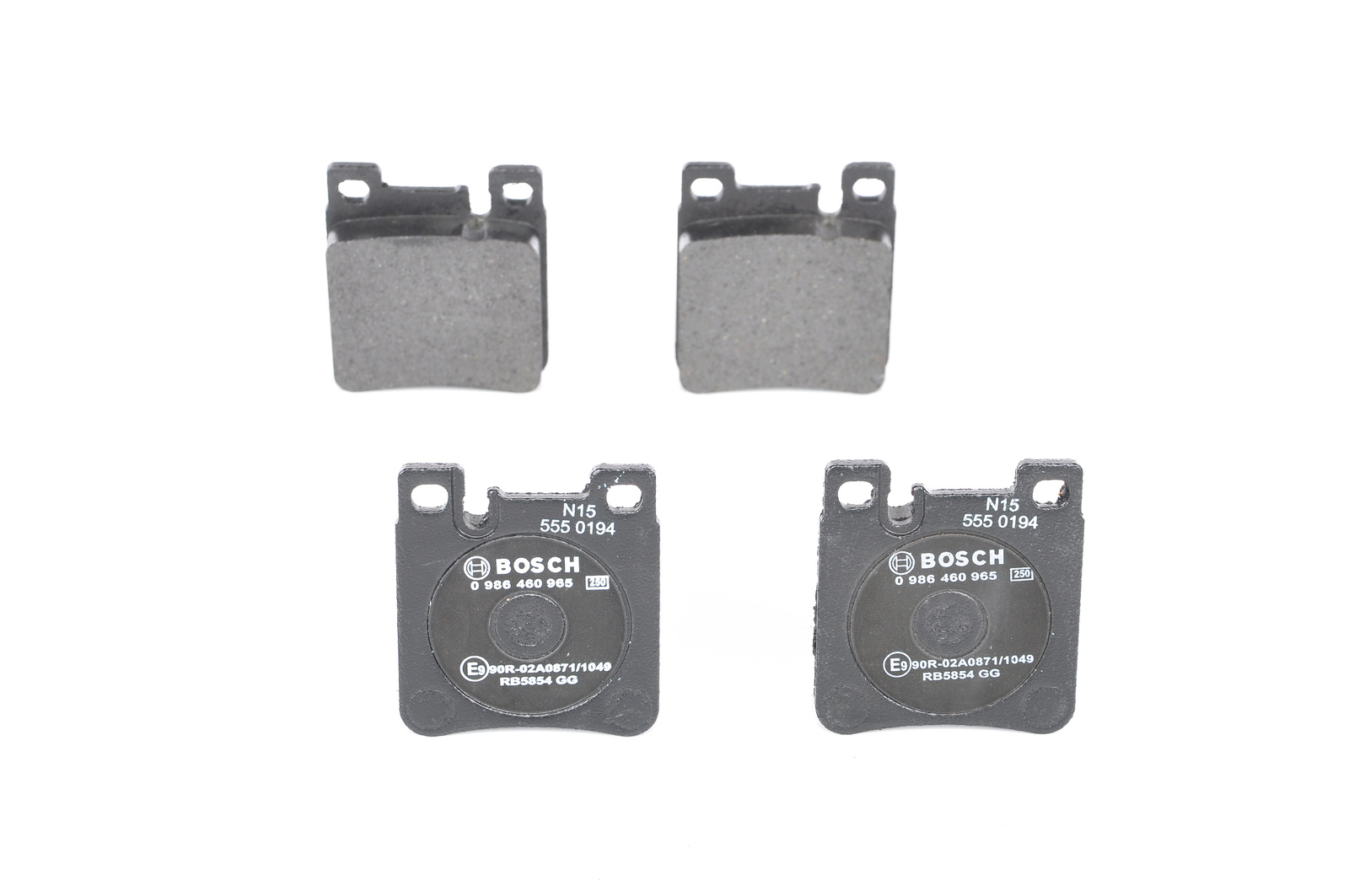 Mercedes W209 CLK 500 Cabriolet Fren Balatası Arka | BOSCH 0986460965