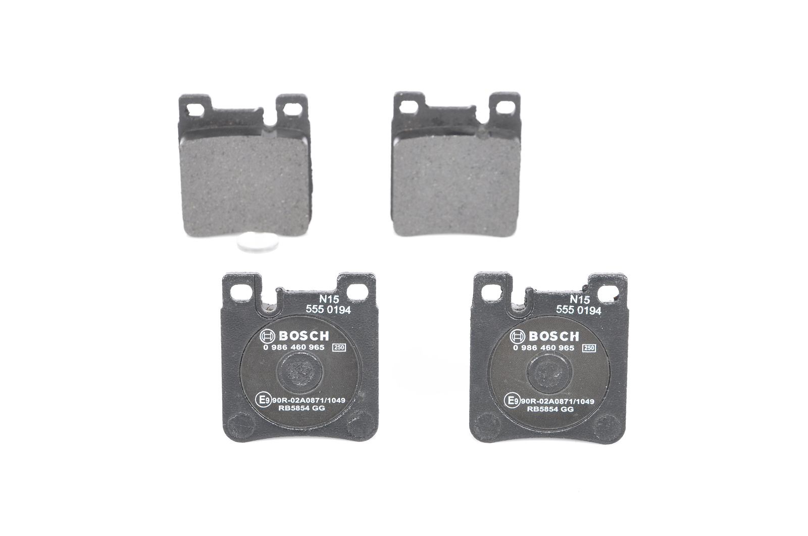 Mercedes W209 CLK 500 Cabriolet Fren Balatası Arka | BOSCH 0986460965