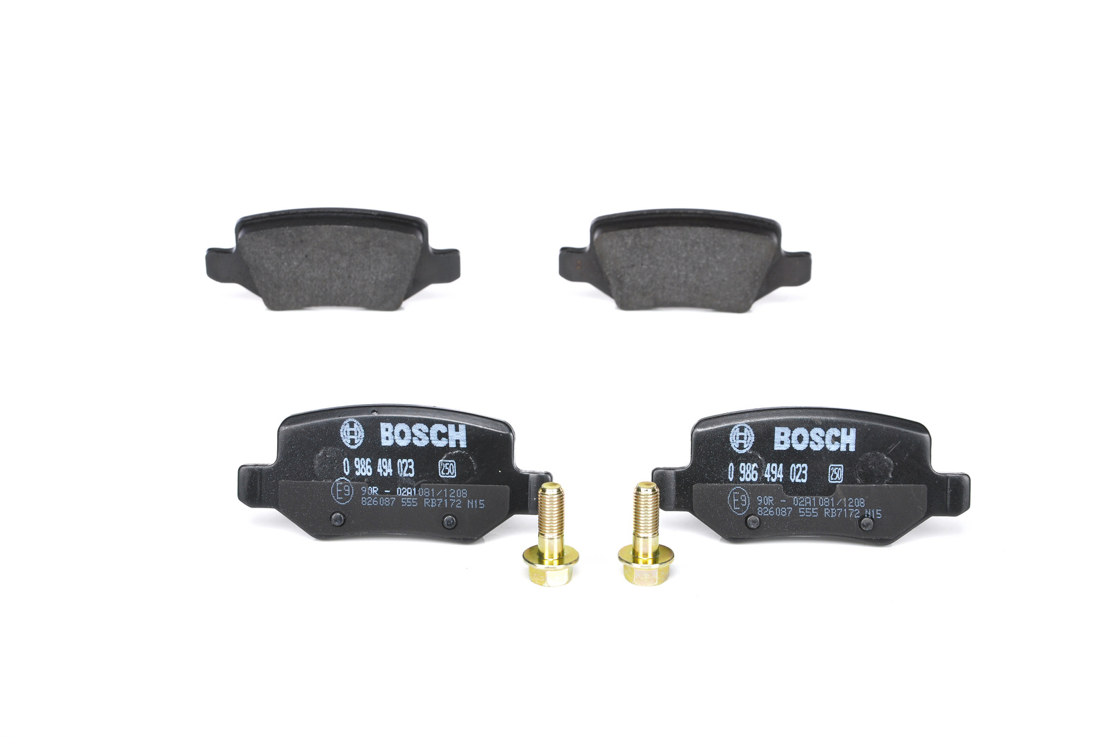 Mercedes W169 A 160CDI Fren Balatası Arka | BOSCH 0986494023