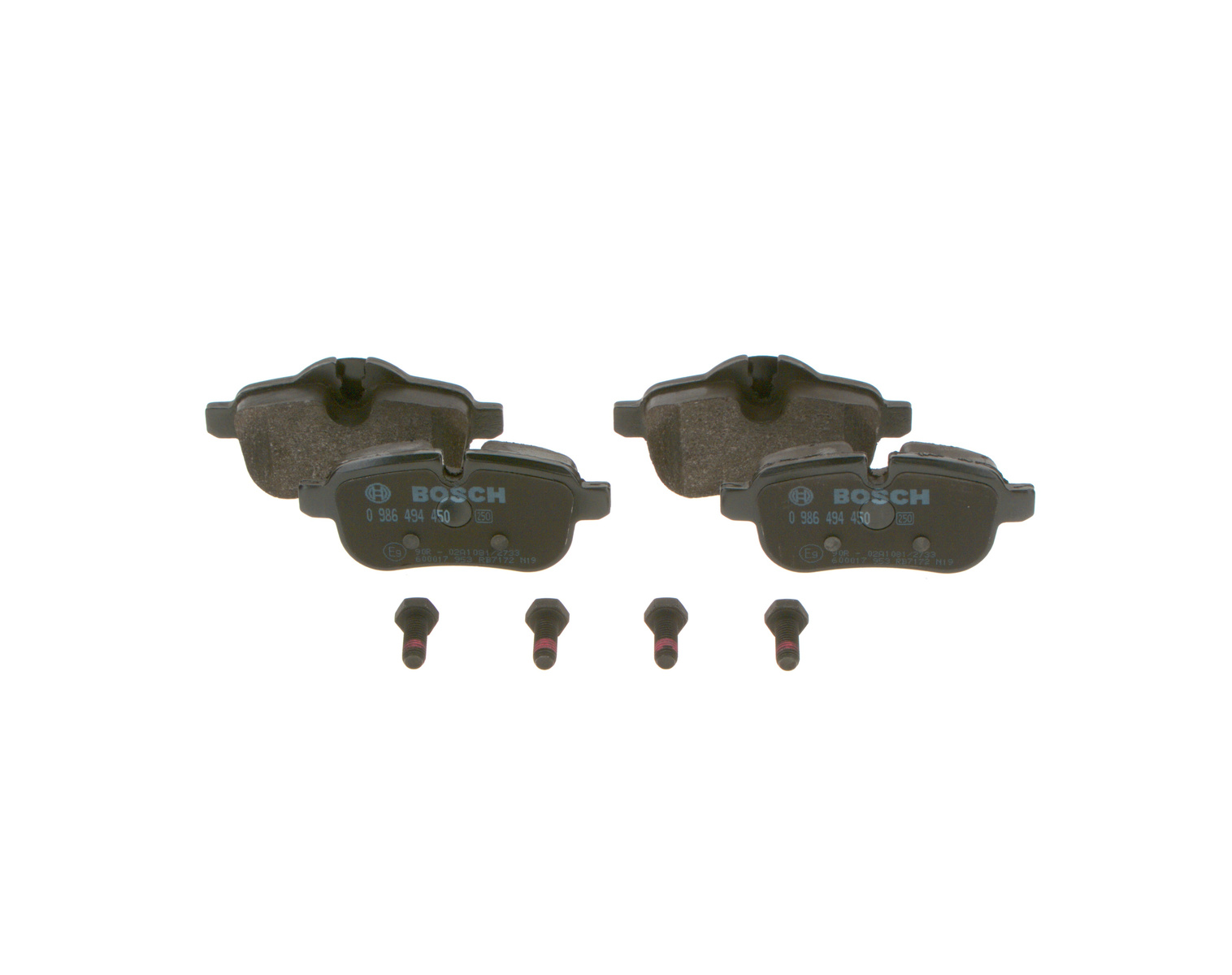 BMW E85 Z4 M3.2 Fren Balatası Arka | BOSCH 0986494450