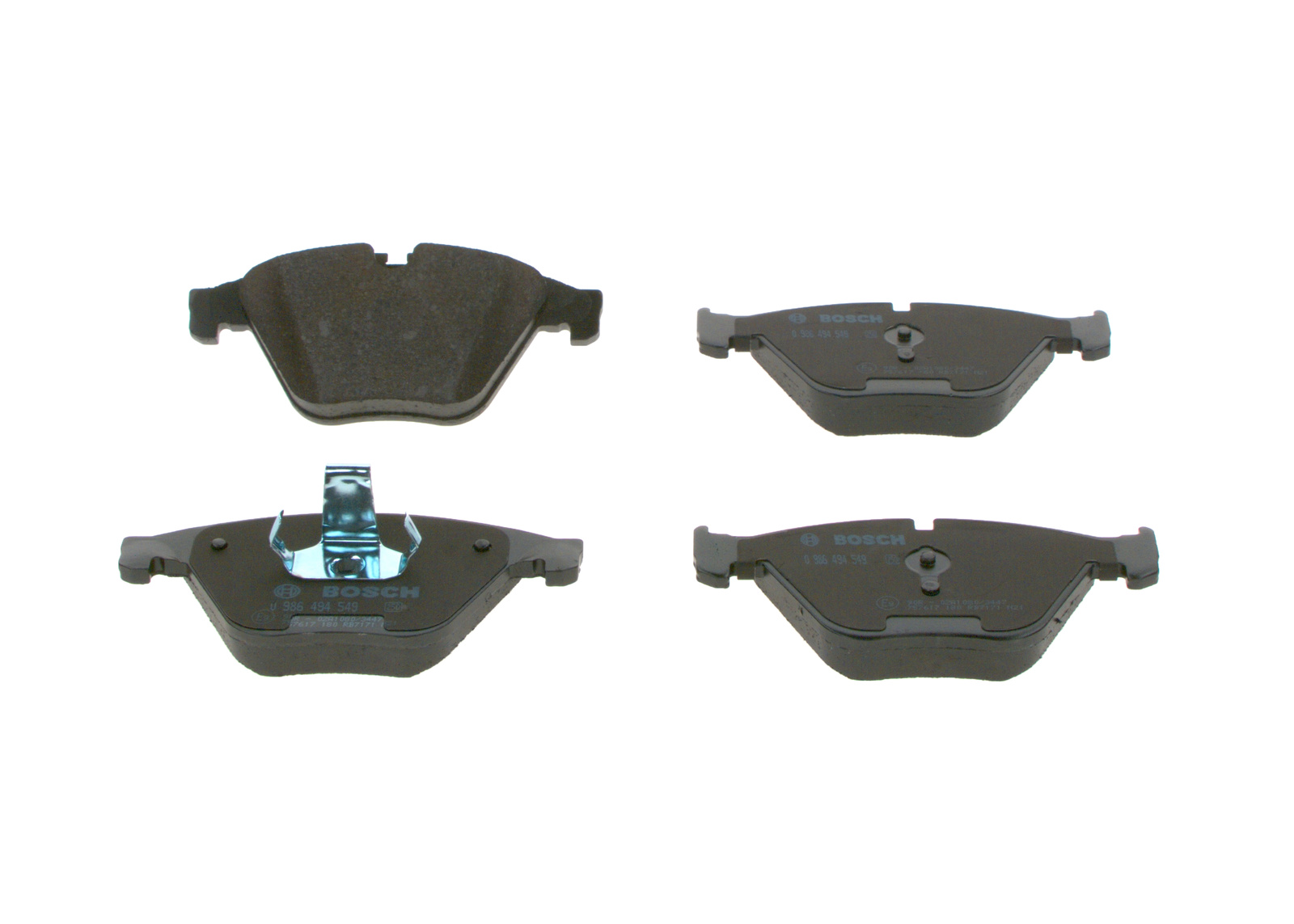 BMW F10 525d Fren Balatası Ön | BOSCH 0986494549