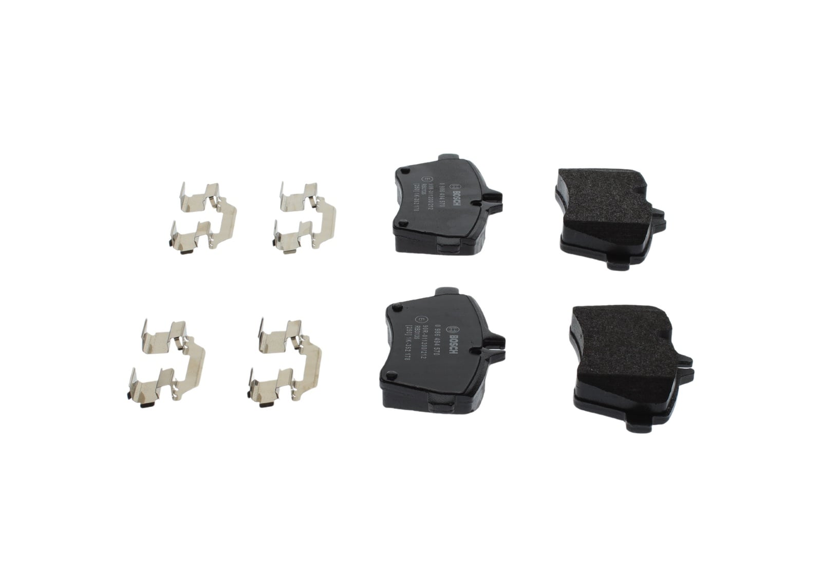 Mercedes W245 B 150 Fren Balatası Ön | BOSCH 0986494570