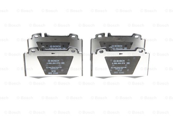 Mercedes W203 C 320T-Modell Fren Balatası Ön | BOSCH 0986494576