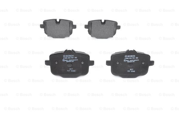 BMW F10 550i Fren Balatası Arka | BOSCH 0986494759