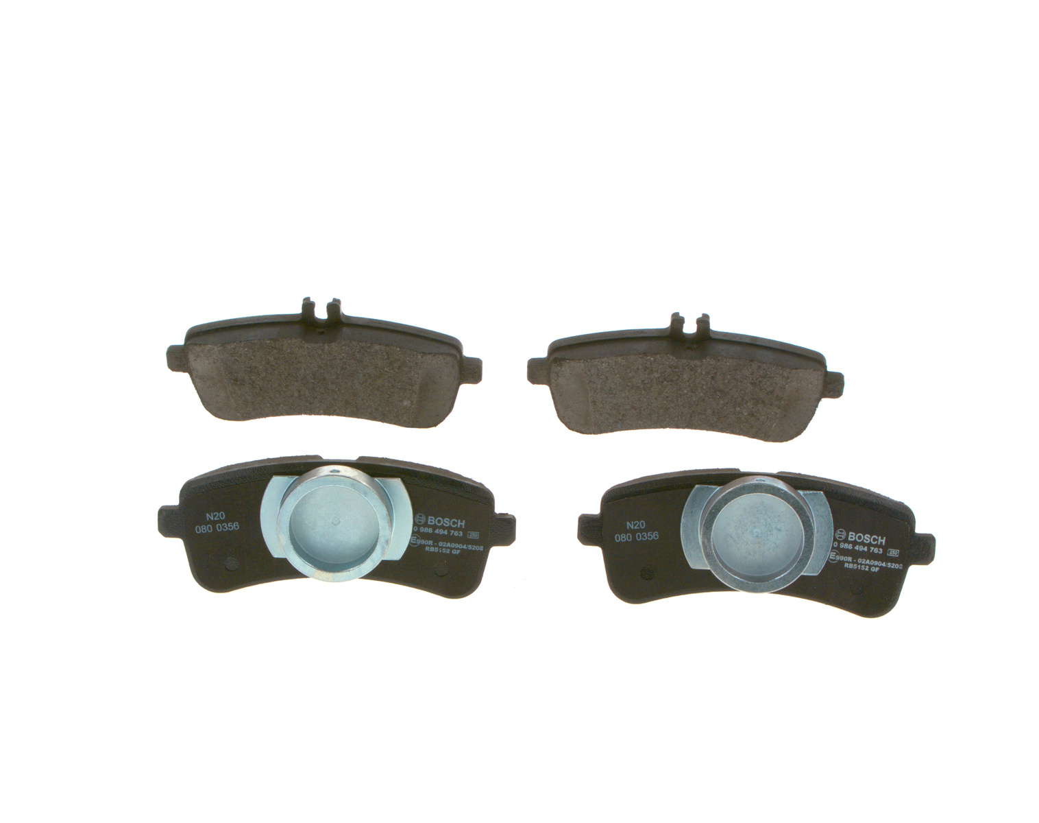 Mercedes W212 E Fren Balatası Arka | BOSCH 0986494763