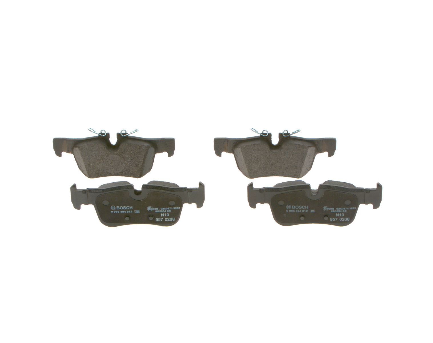 BMW F46 218d Fren Balatası Arka | BOSCH 0986494812