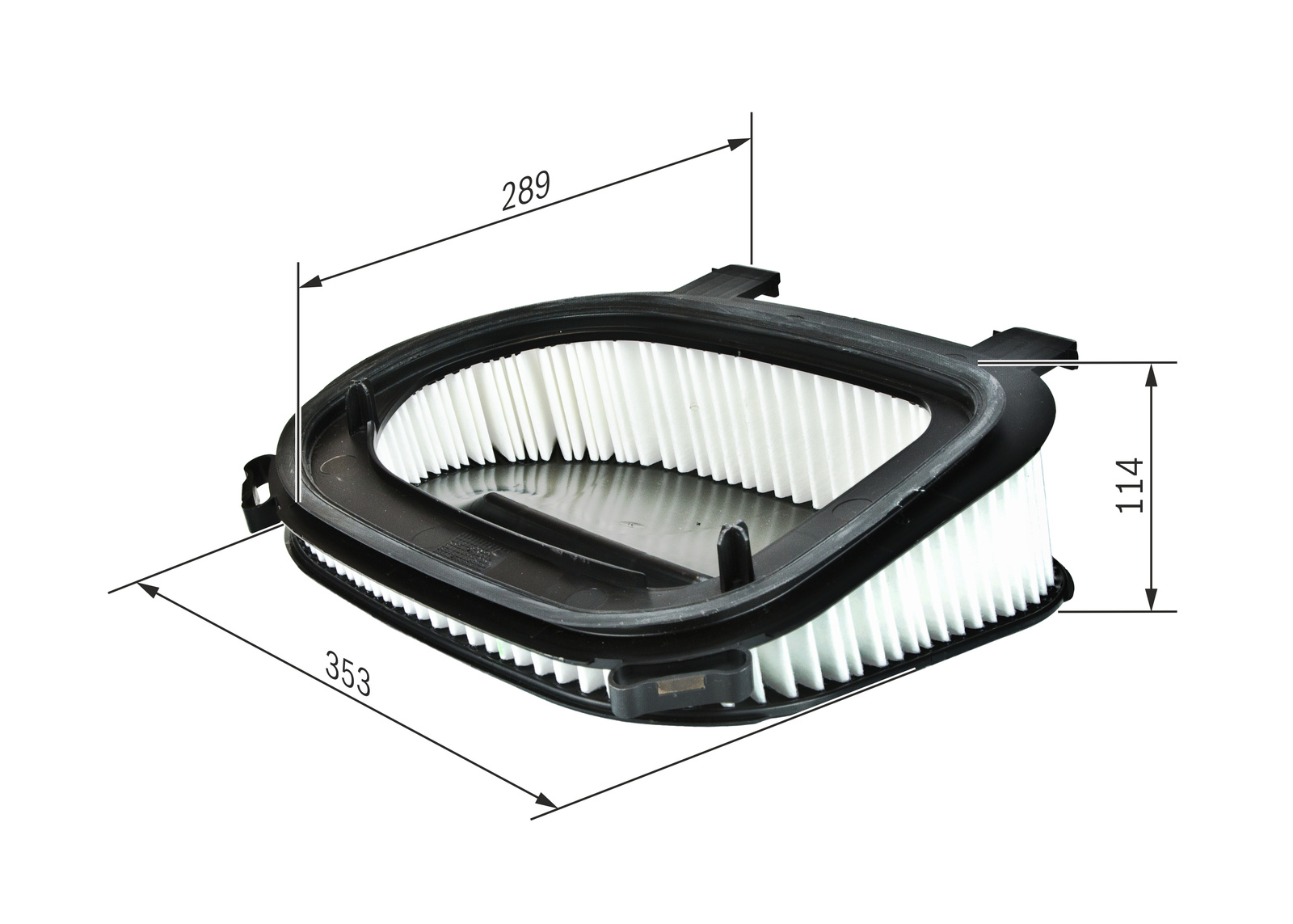 BMW E70 X5 xDrive 30 d N57 Hava Filtresi | BOSCH F026400366