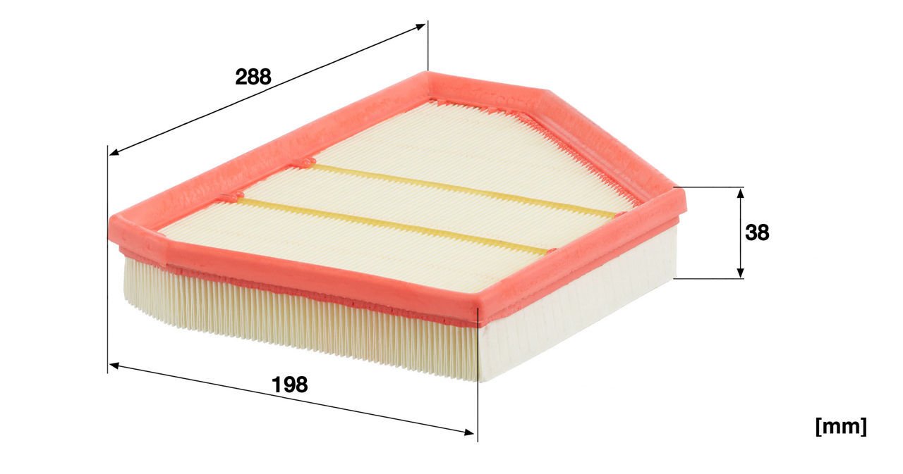 BMW X7 G07 M60i Mild-Hybrid S68 Air Filter | MANN C 28092