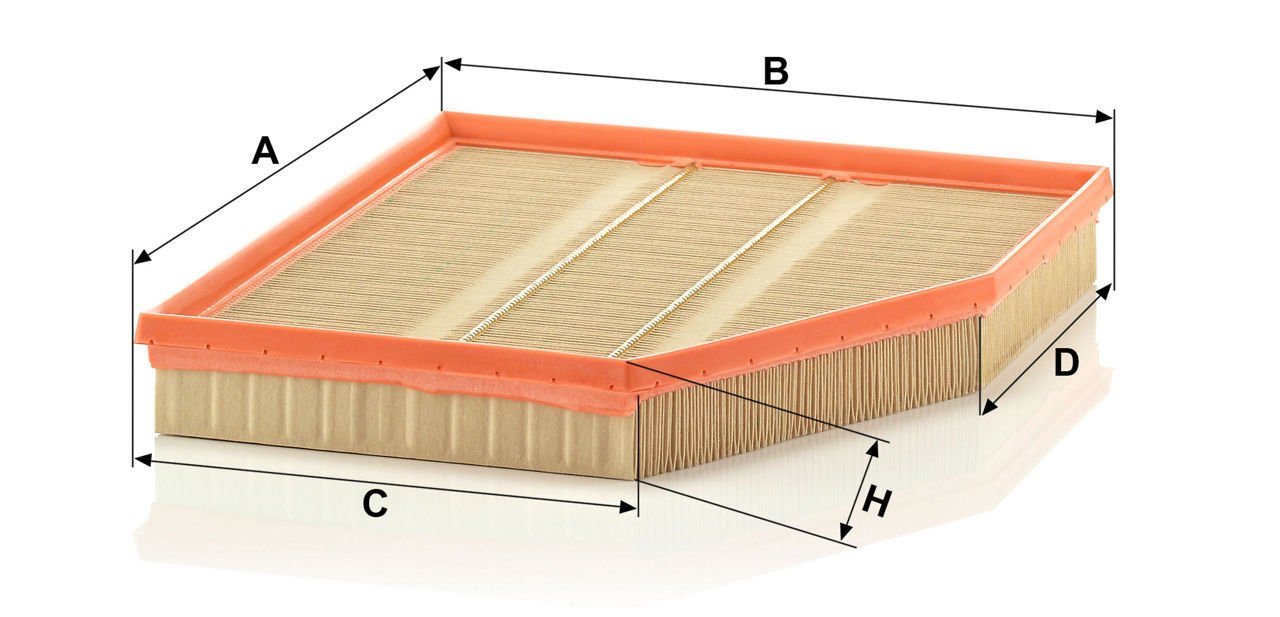 BMW 5 Series E60/61 520i N43 N46 Air Filter | MANN C 31149 B