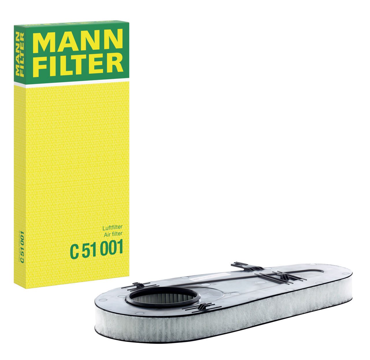 BMW 5 Serisi F10-F11 525 d 3.0 N57 Hava Filtresi | MANN C 51001