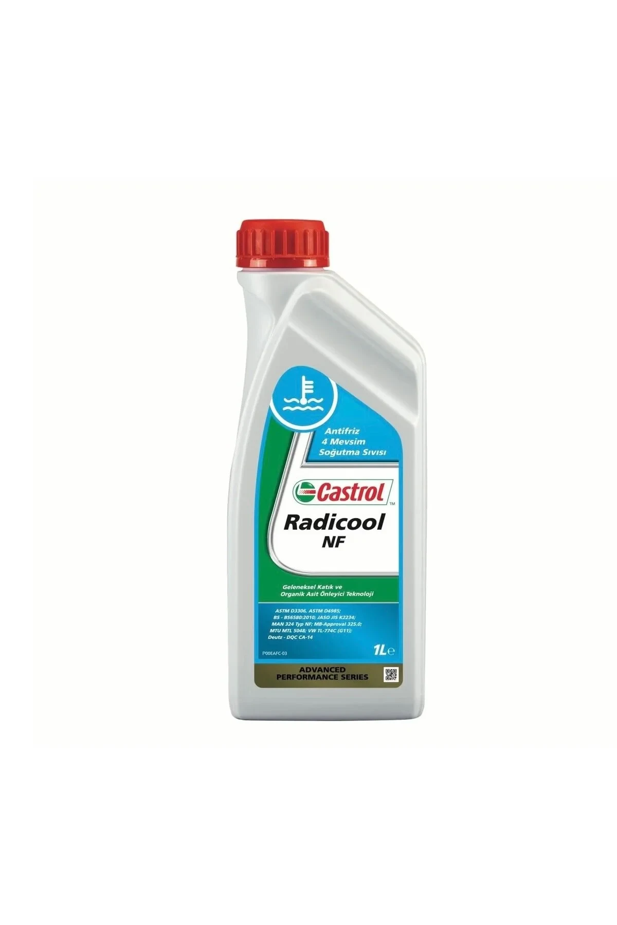 BMW Elektrikli Devirdaimler İçin 1 Litre Mavi Antifriz  Castrol Radicool NF