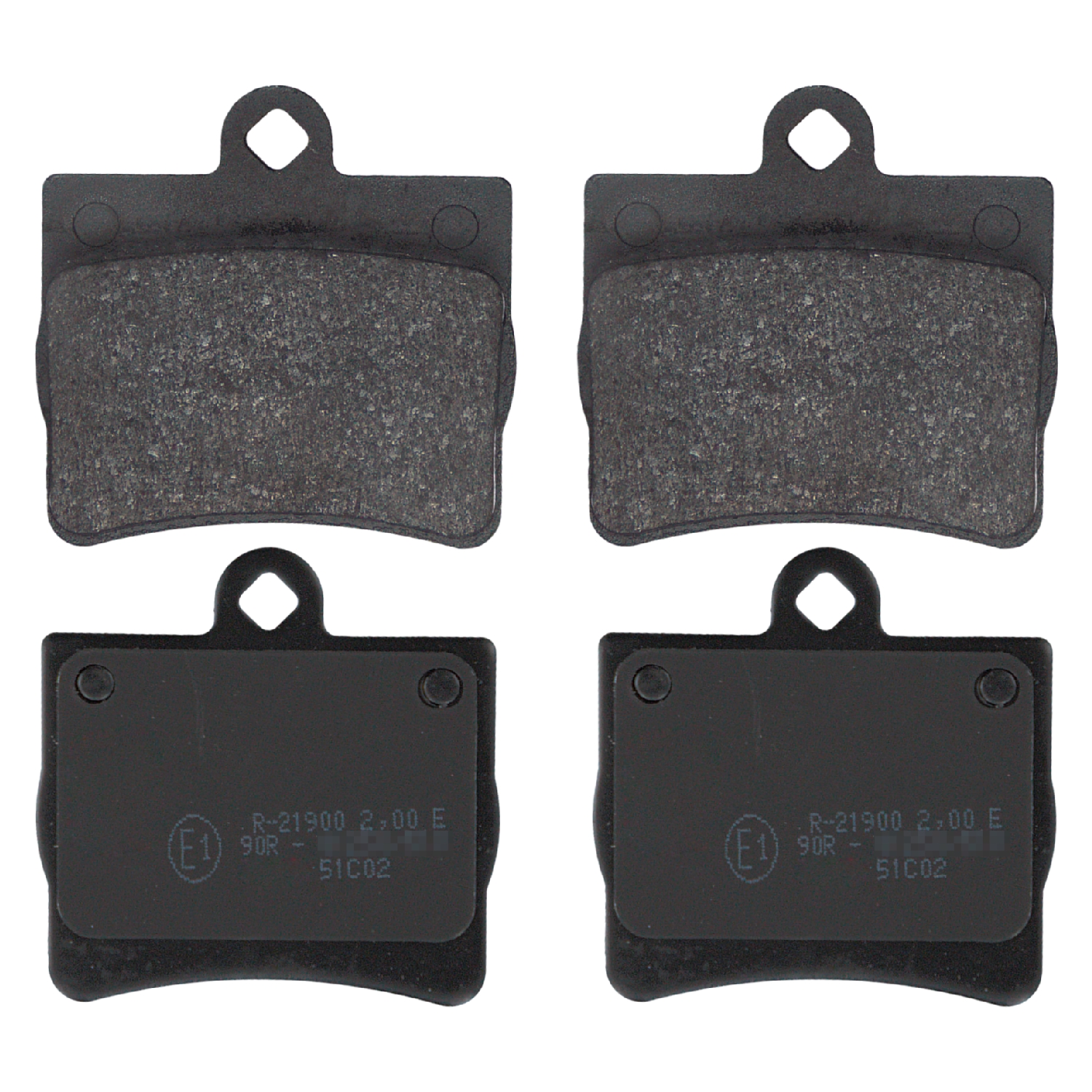 Mercedes W124 Rear Brake Pad | FEBI 16152