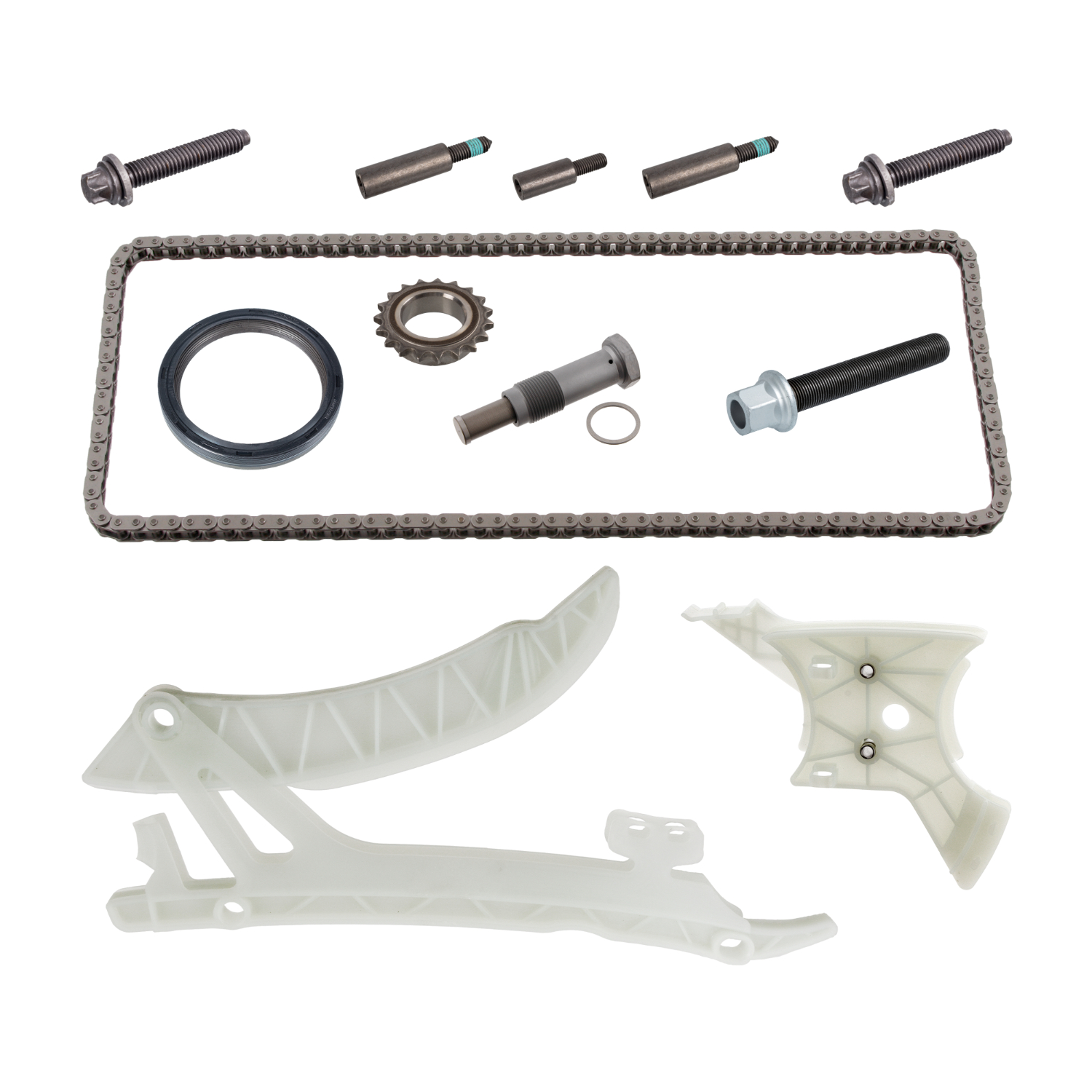 BMW 5 Series F10/F11/F18 520i N20 Camshaft Chain Set | FEBI 176811