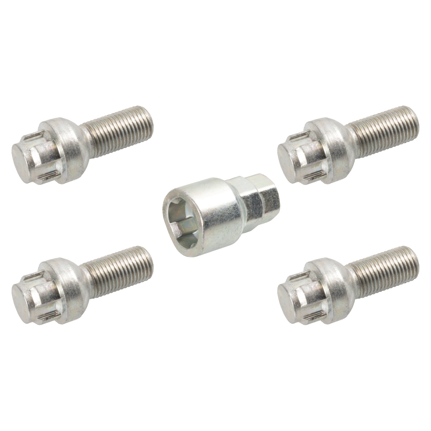 Mercedes ML W164 Locking Wheel Bolt Set | FEBI 27056