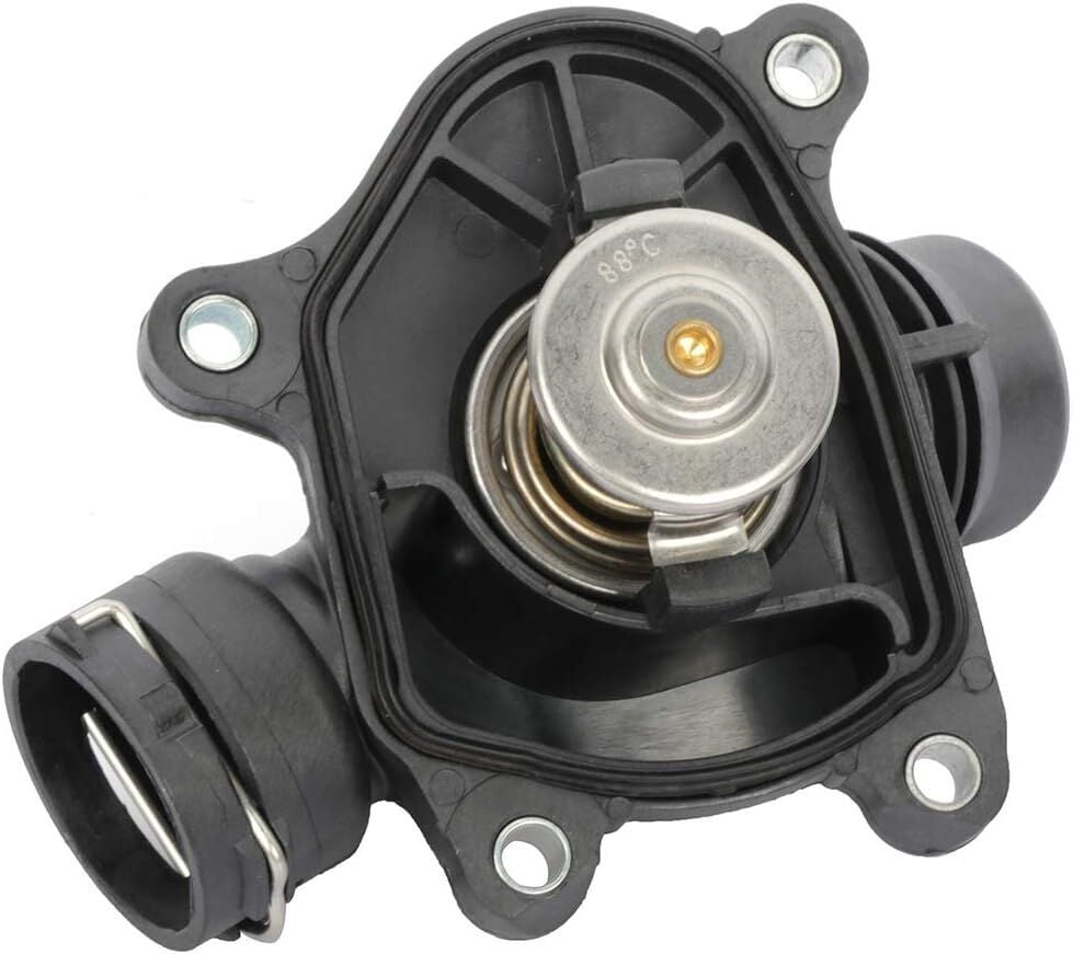 BMW E46 M47N M57N Thermostat | FEBI 32648 BMW E87 M47N M57N
