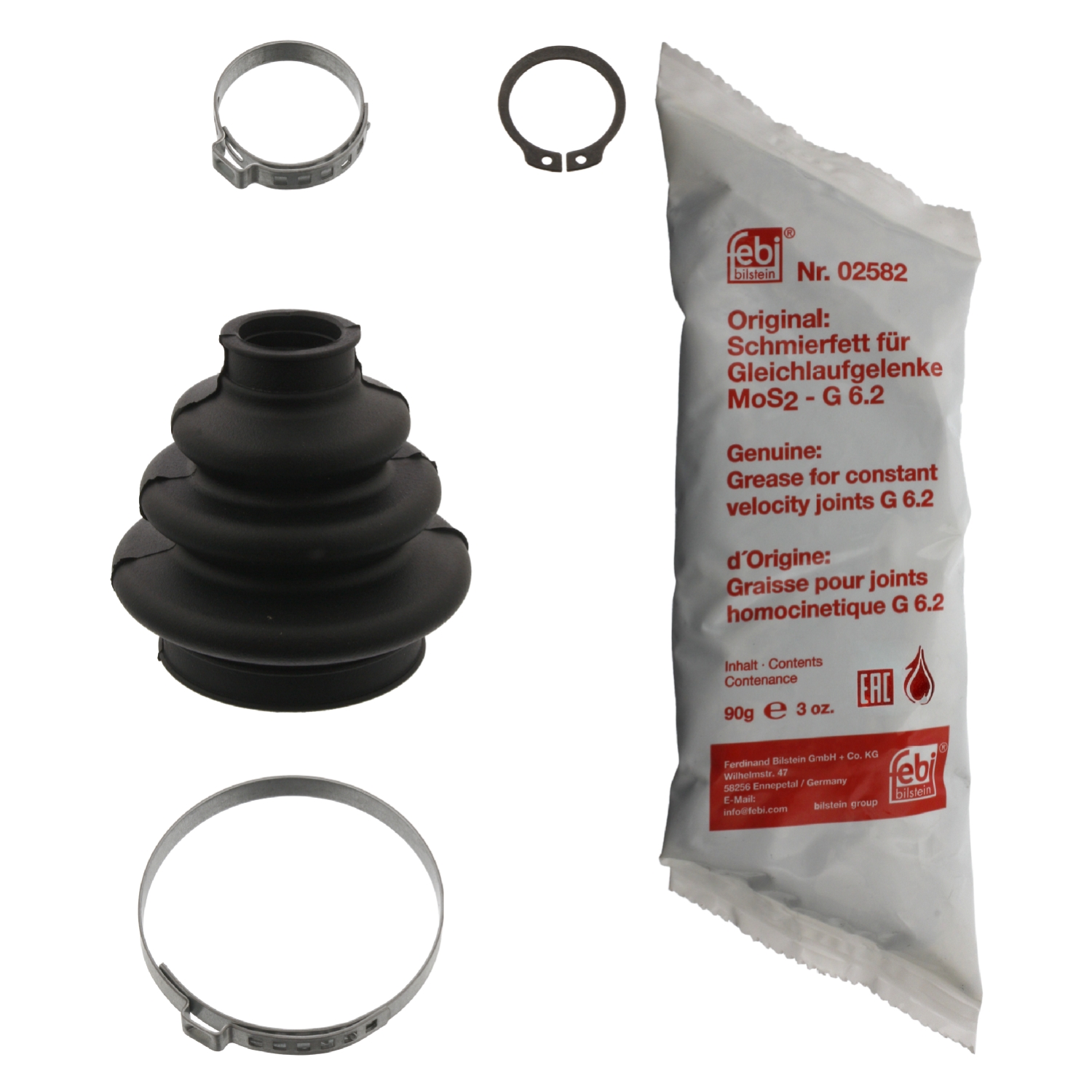 BMW 3 Series E36 Outer Rear CV Boot | FEBI 36554