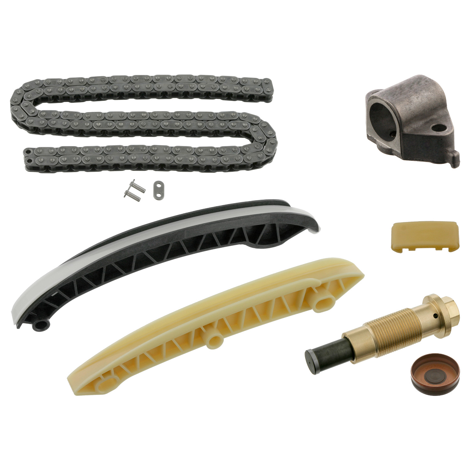 Mercedes C-Class W203 M271 Camshaft Chain Set | FEBI 44974