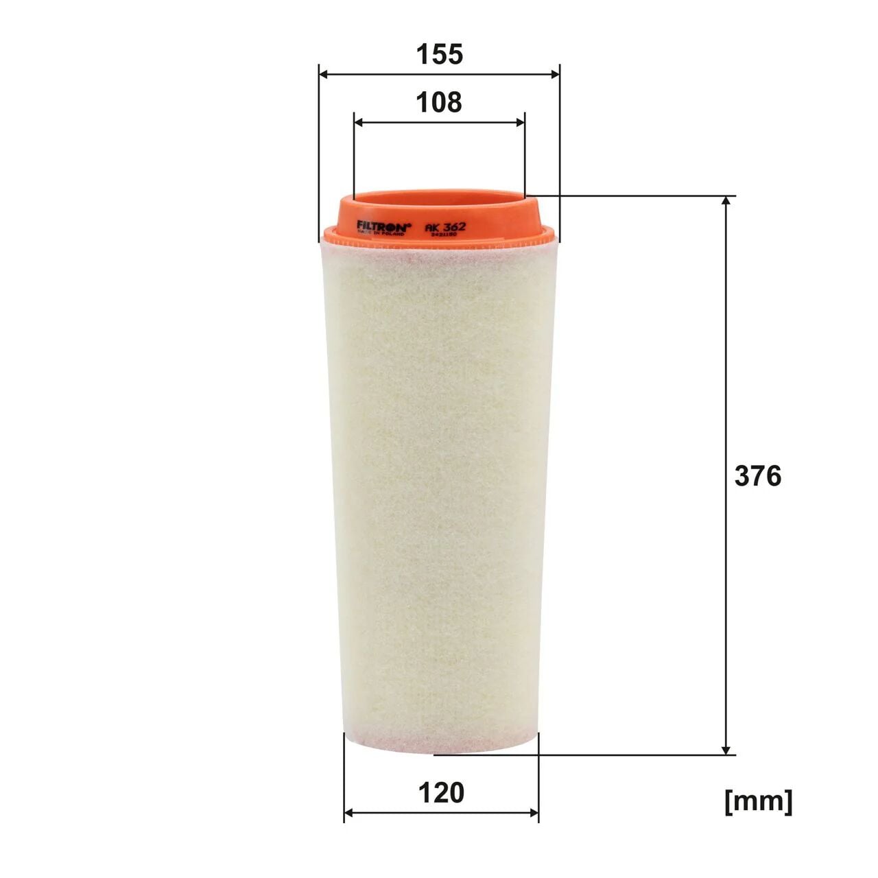 BMW 7 Series E65 730 d M57 Air Filter | FILTRON AK362/1