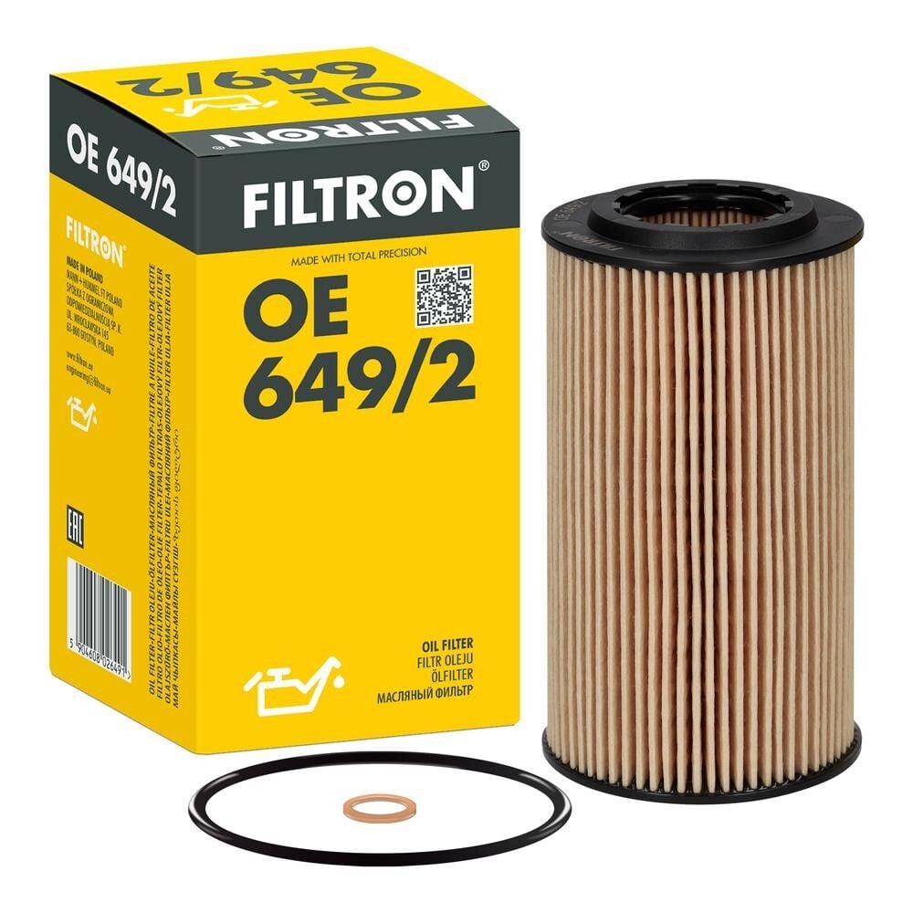 BMW 3 Series E46 320 d (Turbodiesel) M47 Oil Filter | FILTRON OE649/2