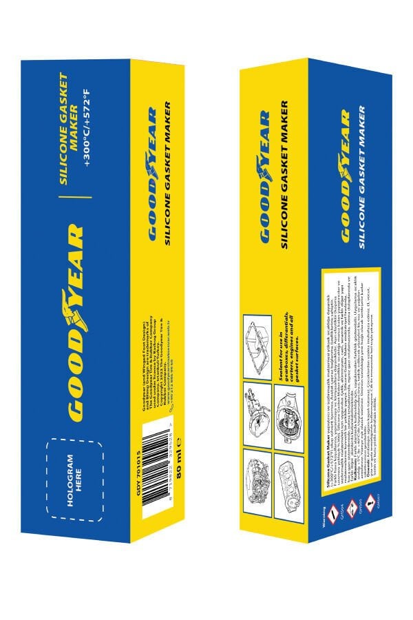 Liquid Gasket 80 ml Black - GOODYEAR | GDY 701015