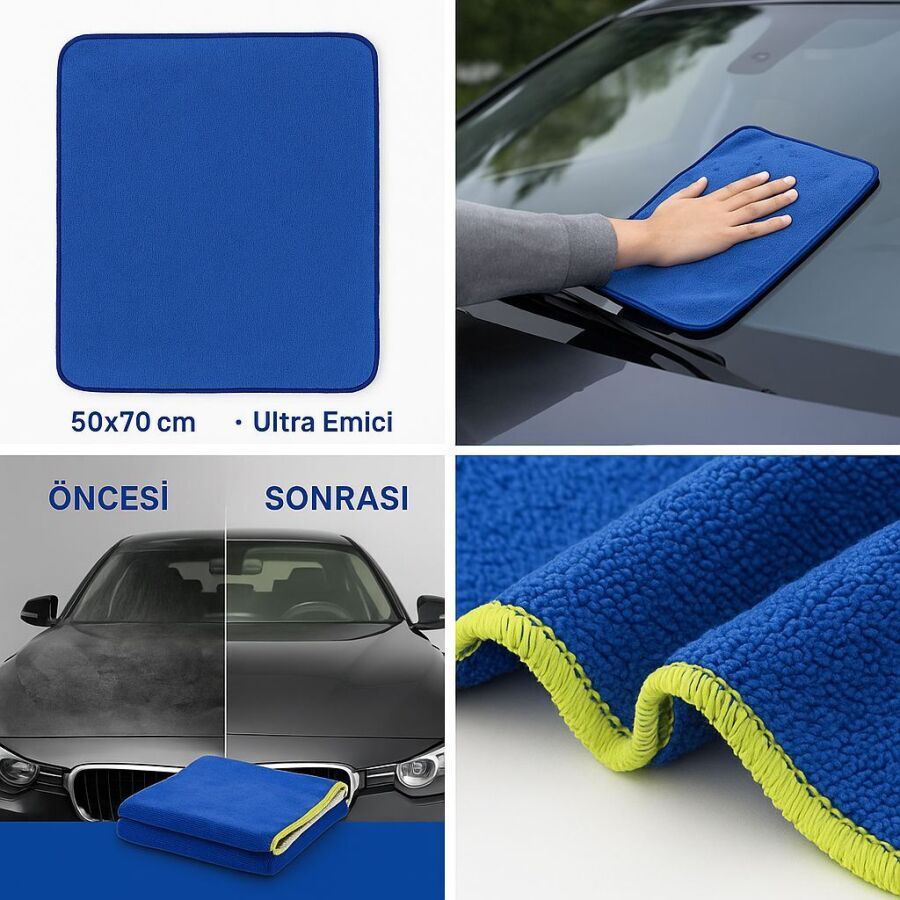 Blue Microfiber Cloth | GDY 701062