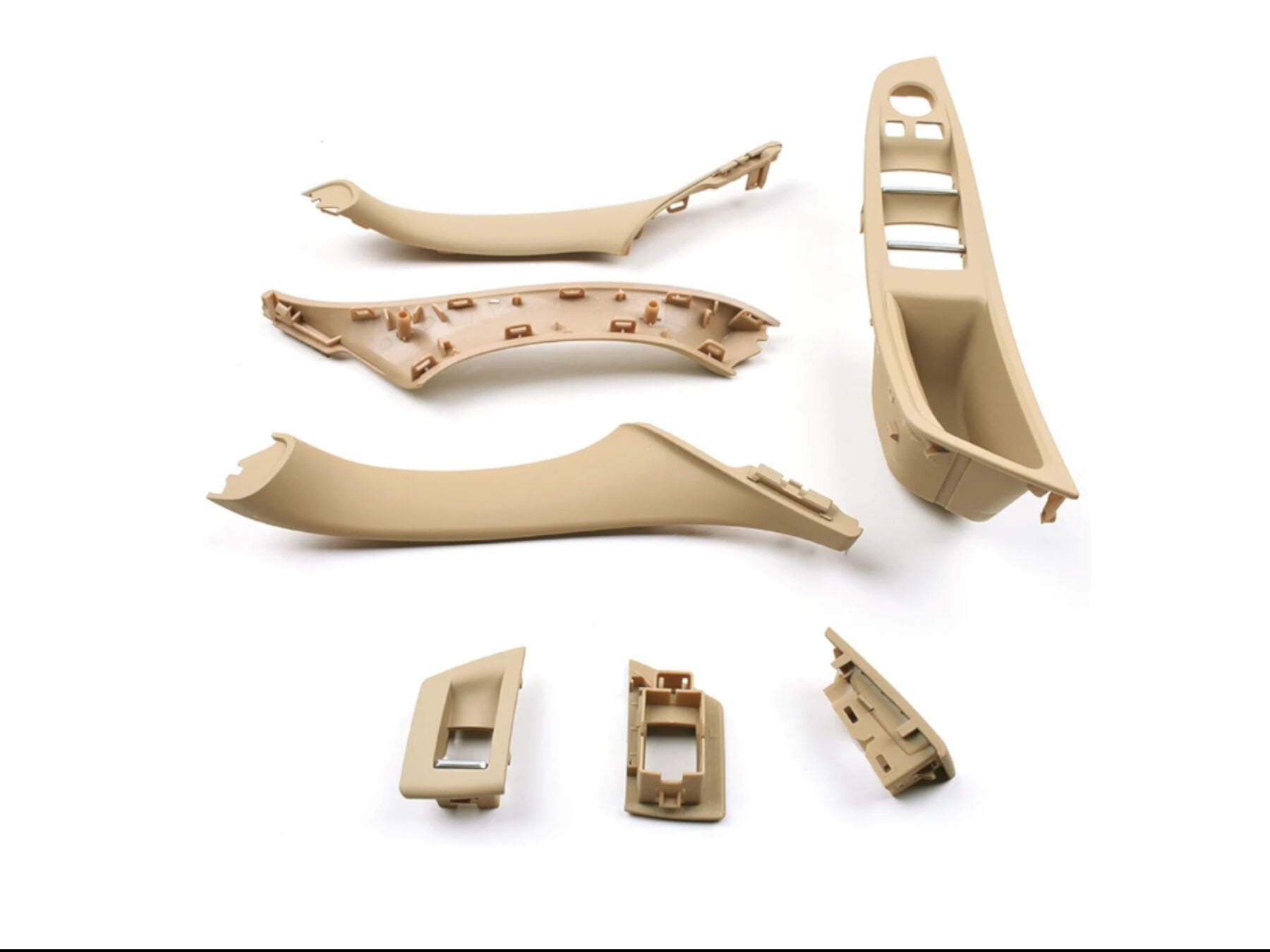 BMW F10 F18 Door Handle Set 7 Pieces Beige | GKL