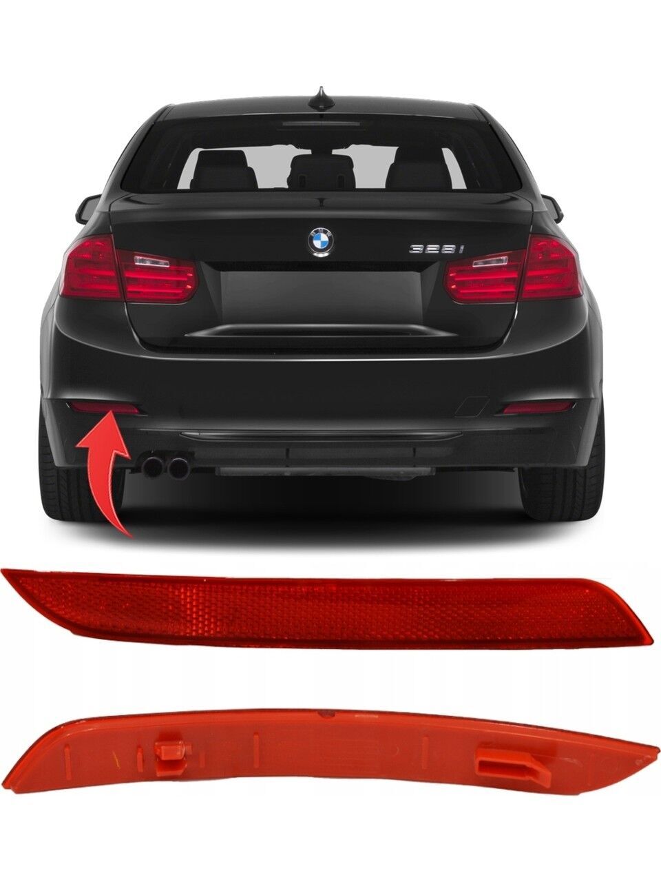 Bmw F36 Reflektör Arka Tampon Sol | GKL 340278