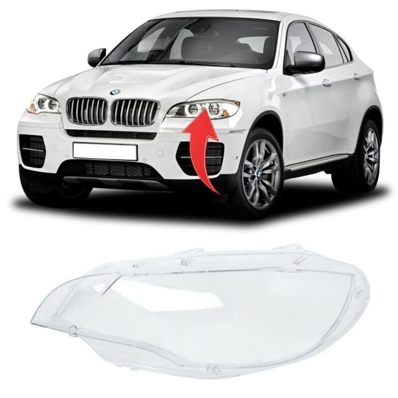 BMW X6 E71 Left Headlight Lens | GKL 340860