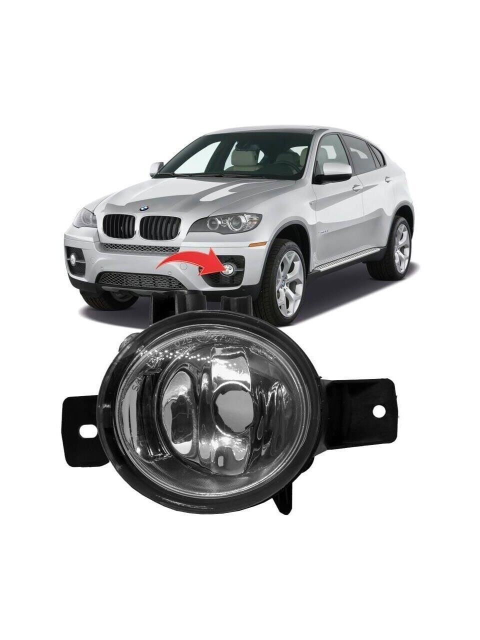 BMW X6 E71 Left Fog Light | GKL 340899