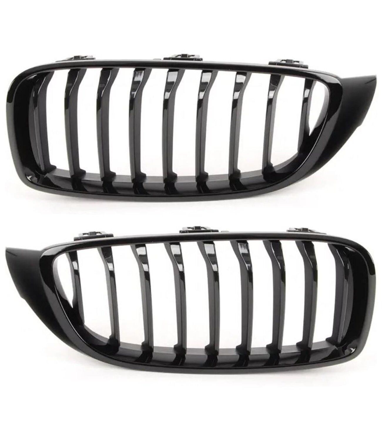 BMW 3 Series F30 Front Grille Kidney Gloss Black | GKL