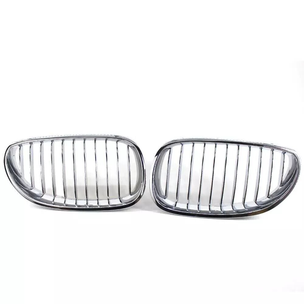 BMW 5 Series E60-LCI Front Grille Kidney Chrome Set