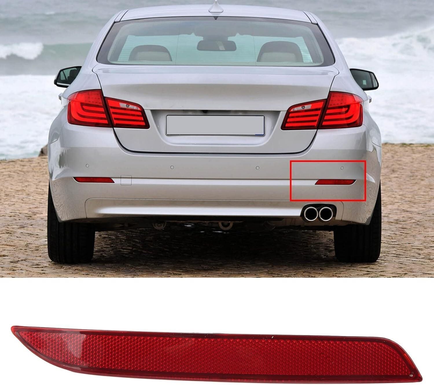 BMW F10 Right Rear Bumper Reflector - GKL 342593