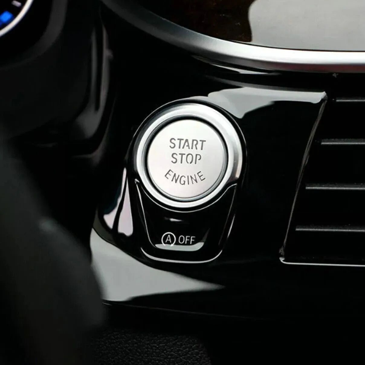 BMW F10 Start Stop Button Cover Silver | GKL 342849