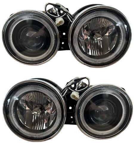 Bmw 3 E30 Komple Far Set Kristal Siyah | GKL 343607