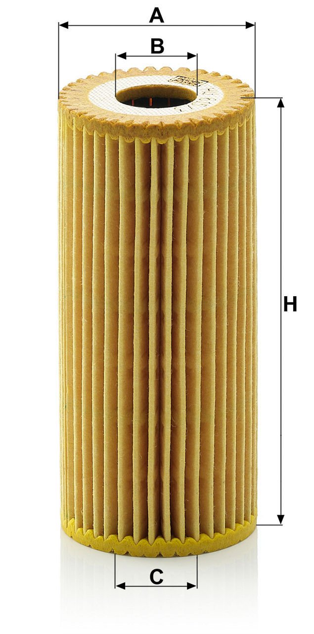 Mercedes A Series W169 A 180 CDI OM640 Oil Filter | MANN HU615/3X