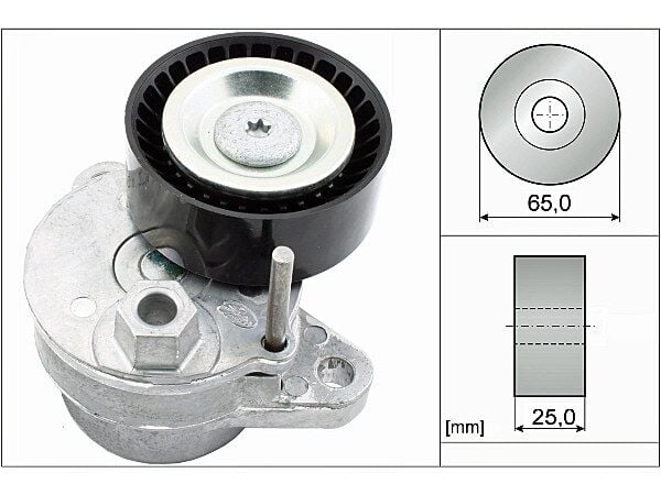 Mercedes S Class W222 S 400 V Belt Tensioner | INA