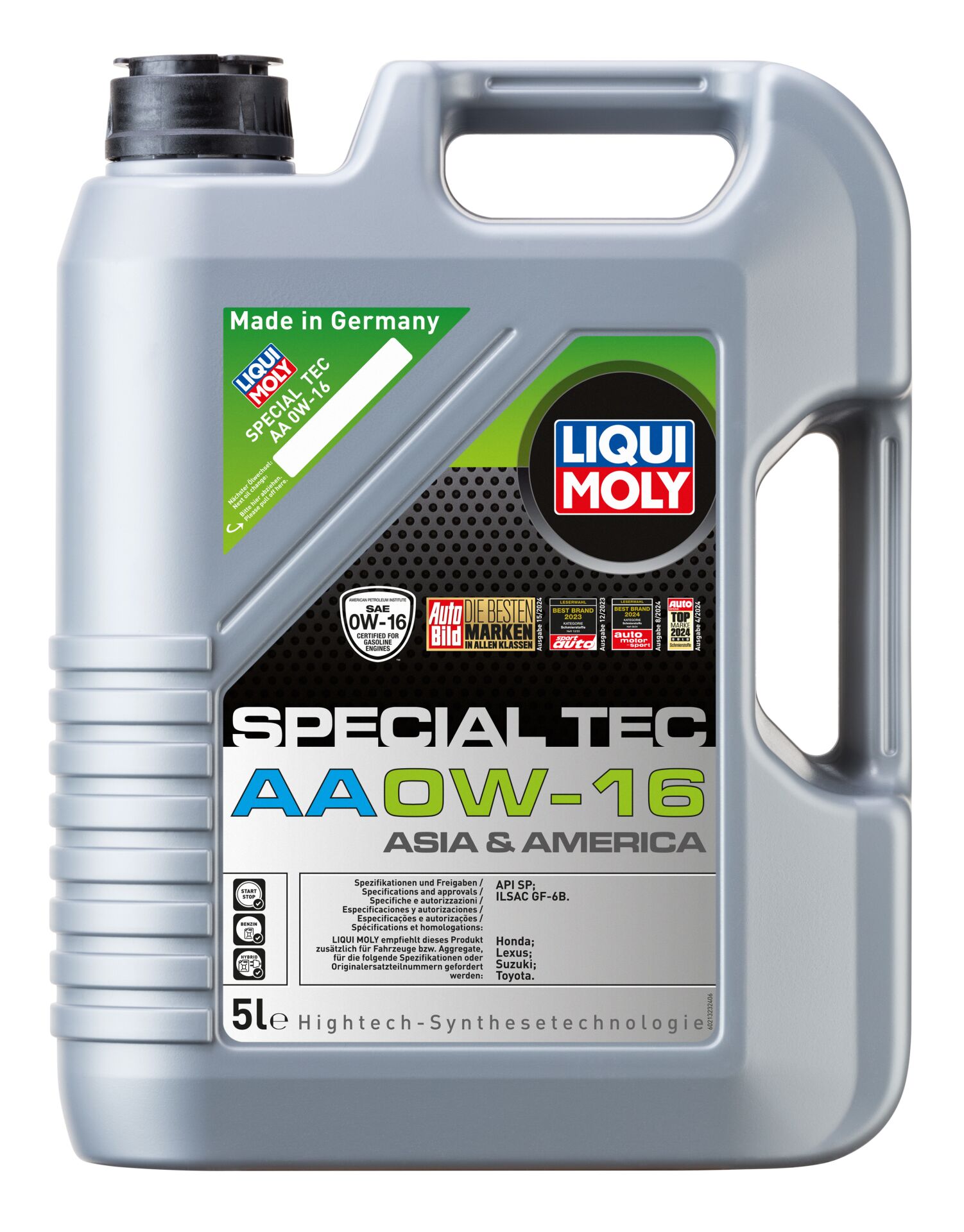 Liqui Moly Special Tec AA 0W16 Motor Yağı 5 Litre | LQM-21328