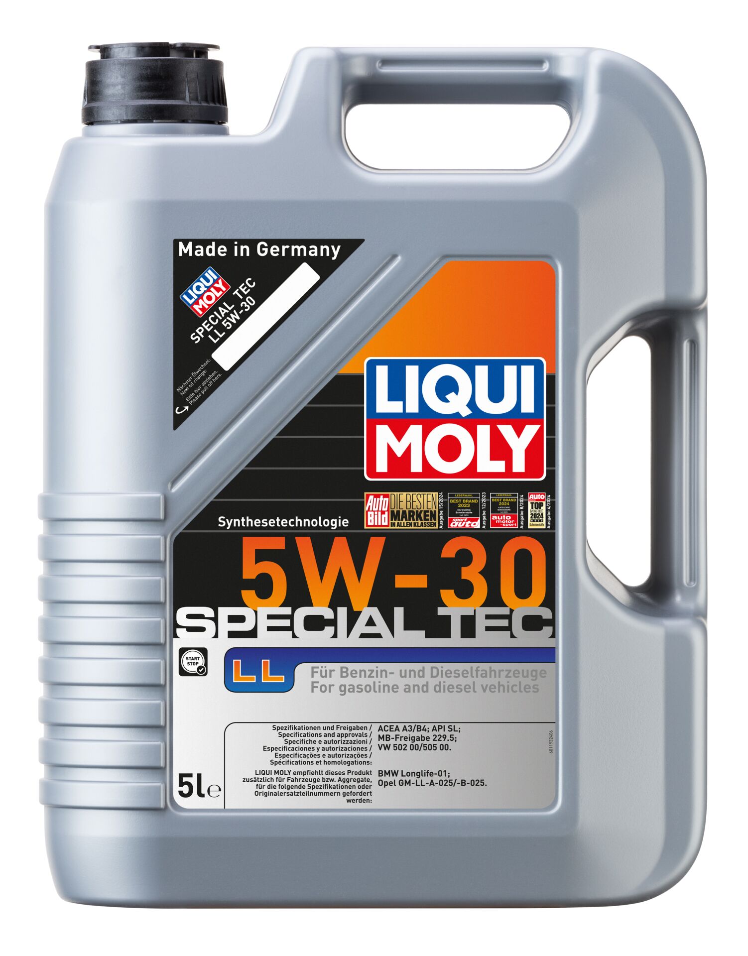 Liqui Moly Special Tec LL 5W30 - 5 Litre | LQM-2448