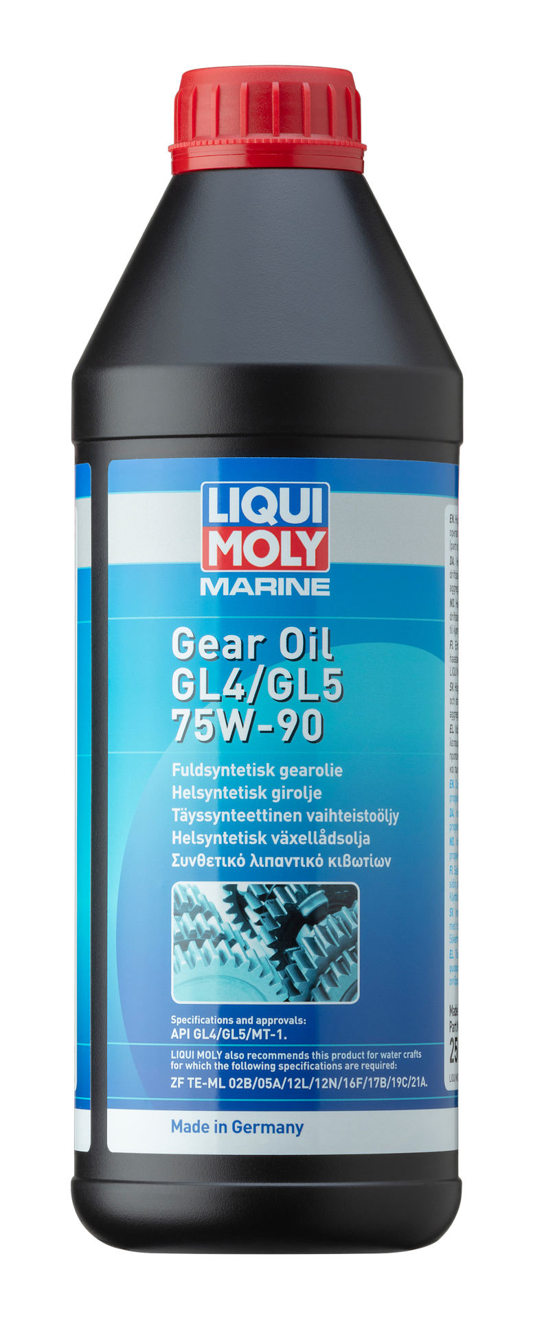 Liqui Moly Marine Tam Sentetik Şanzıman Yağı GL4/GL5 75W-90 (1 Litre) | LQM-25071