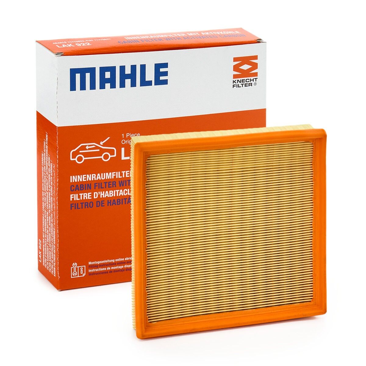 BMW 3 Serisi E36 318i/is M42 Hava Filtresi | MAHLE LX500