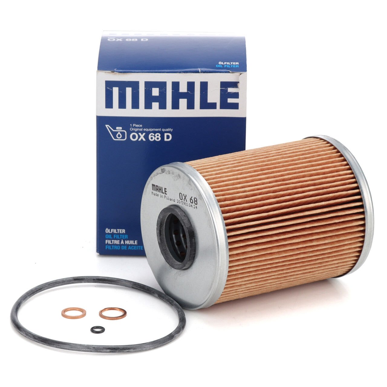 BMW 3 Series E36 320i M52 Oil Filter | MAHLE OX68D