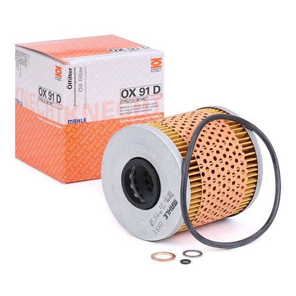 BMW 3 Serisi E36 318i/is M42 Yağ Filtresi | MAHLE OX 91D
