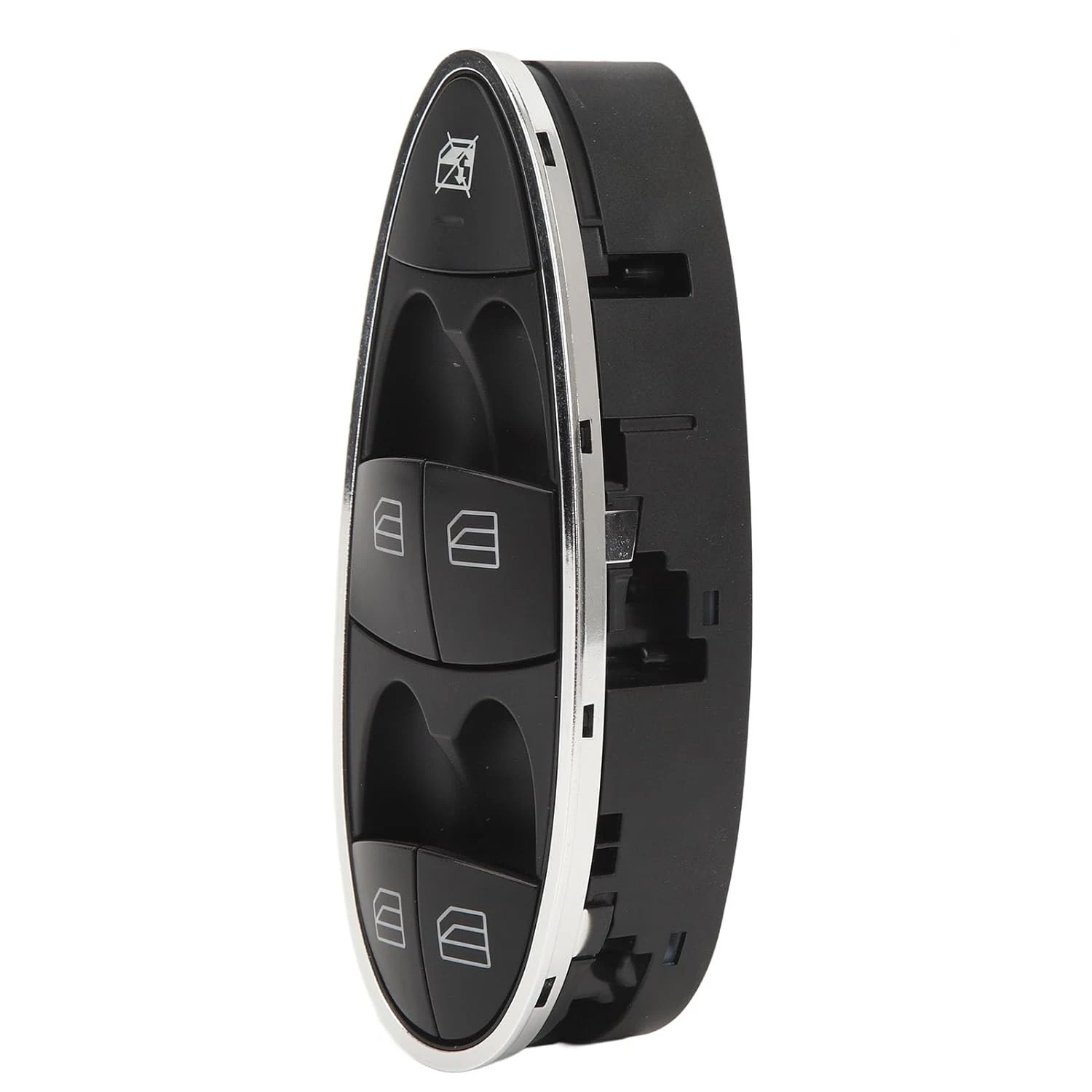 Mercedes E-Class W211 Front Left Window Switch Chrome Frame