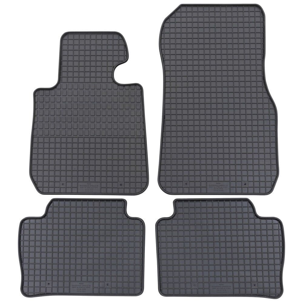 BMW 3 Series F30 F31 Black Rubber Floor Mat