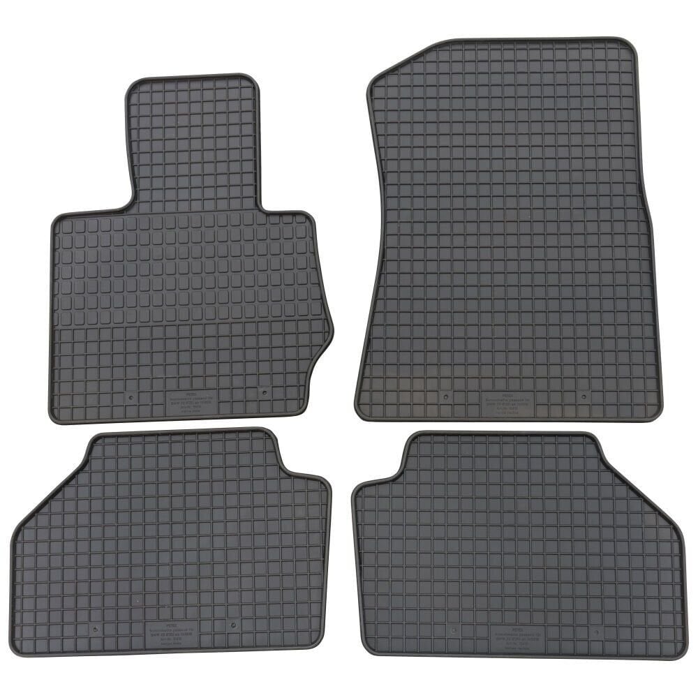 BMW X4 Series F26 2013-2018 Black Rubber Floor Mat